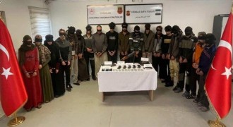 Suriye'de 18 terörist yakalandı
