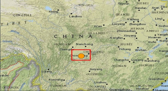 Çin'de deprem