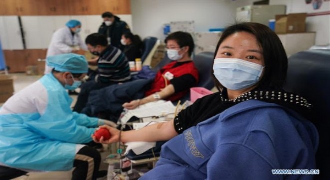 Çin'de 2020 yılında 15 milyondan fazla kan bağışı yapıldı