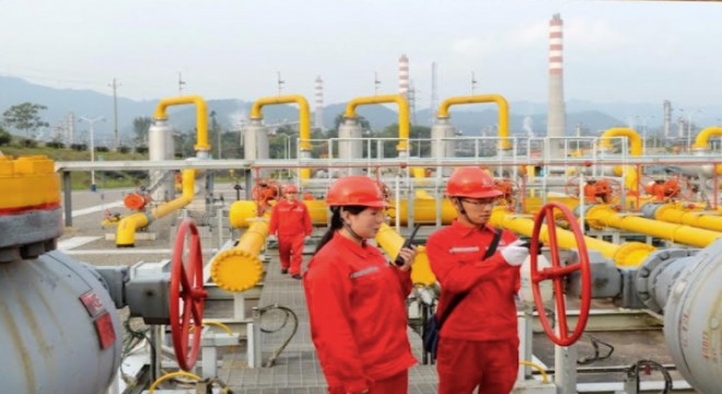 Çin’in doğal gaz üretimi yüzde 8.9 oranında arttı