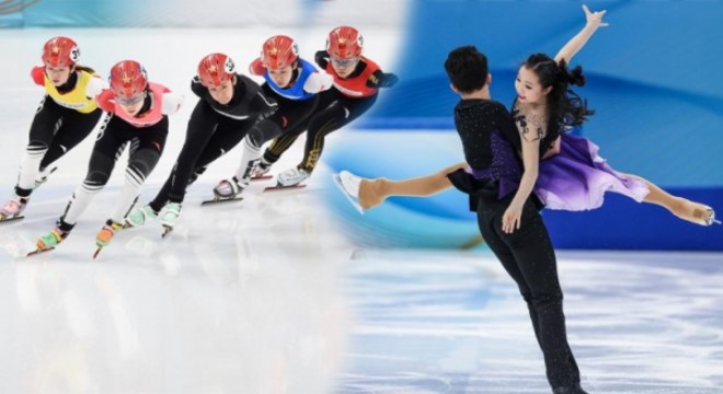 “Beijing’de Buluşalım” kış sporlarında, Çinli sporcular nefes kesti