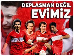Deplasman değil evimizdeyiz