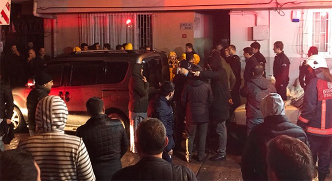 Bahçelievler’de açık unutulan elektrik sobası yangın çıkardı