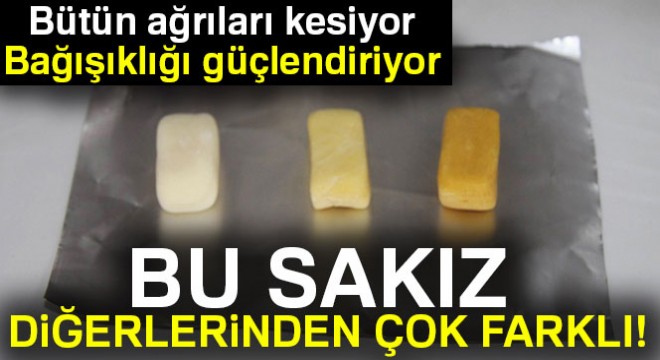 Bu sakız bütün ağrıları kesiyor