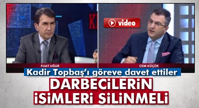 Cem Küçük:  Kadir Topbaş ı göreve davet ediyorum 