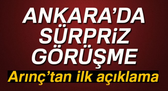 Cumhurbaşkanı Erdoğan ile görüşmesi sonrası Bülent Arınç tan flaş açıklama