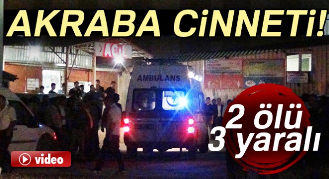 Erciş’te cinayet: 2 ölü, 3 yaralı