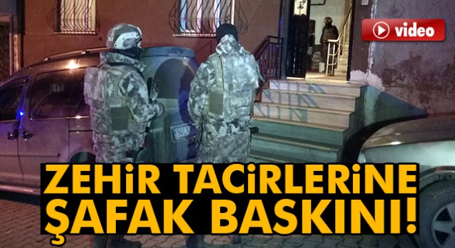 Esenyurt’ta şafak vakti uyuşturucu operasyonu