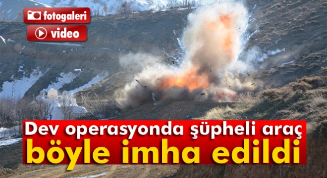 Lice’de Operasyonda 6 barınak ve 4 sığınak kullanılamaz hale getirildi