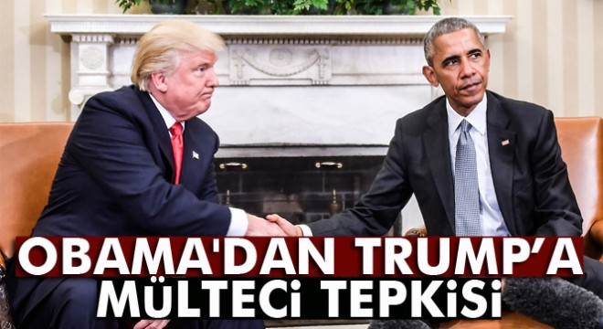 Obama dan Trump’a tepki