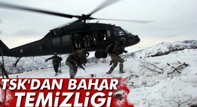 TSK dan Tunceli, Batman ve Bingöl’de bahar temizliği
