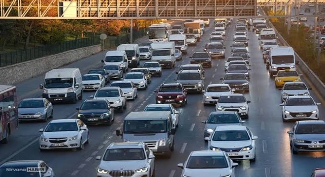 Türkiye de trafiğe kayıtlı araç sayısı 35 milyonu aştı
