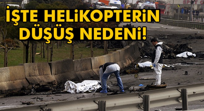 Ulaştırma, Denizcilik ve Haberleşme Bakanlığı:  Helikopter kuleye çarparak düştü 
