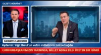 Aydemir: Yiğit Bulut’un vefatı milletimizi hüzne boğdu