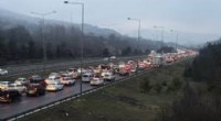 Bayram Dönüşünde Trafik Yoğunluğu