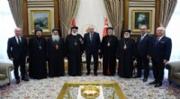 Erdoğan, Süryani Ortodoks Kilisesi Temsilcileriyle Bir Araya Geldi