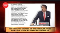 İBRAHİM AYDEMİR: TÜRKİYE’DE KÜRT SORUNU YOK, ÖZGÜR ÖZEL GİBİ SİYASETÇİ SORUNU VAR