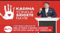 İbrahim Aydemir: Kadına uzanan her kötülüğe karşı milletçe yekvücut olmalıyız