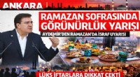 İbrahim Aydemir Ramazan’da gösteriş tüketimine dikkat çekti