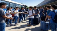Yeni Üniversitelilere Terminalde Sıcak Karşılama